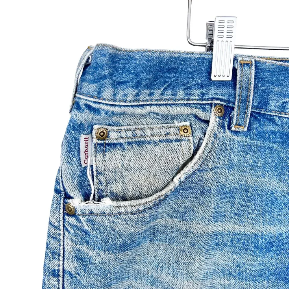 Carhartt Work Straight Leg Jeans Sz 40x30